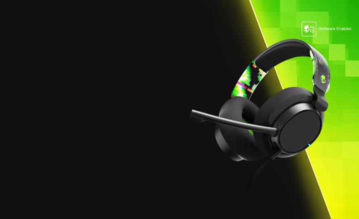 avansert spilling tilpasset deg slyr pro multi-plattform kablet gaming headsetSkullcandy 8B2NF52 grønn digihype