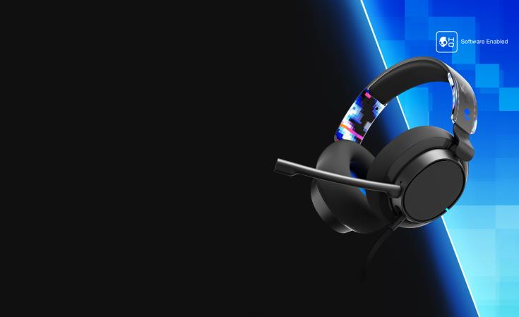avansert spilling tilpasset deg slyr pro multi-plattform kablet gaming headsetSkullcandy 8B2NF53 blå digihype