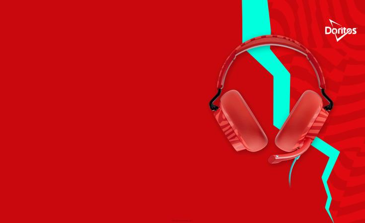 skullcandy x doritos slyr multi-plattform kablet gaming headsetSkullcandy 8B2NF70 doritos rød