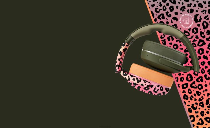 skullcandy x burton crusher evo sensoriske basshodetelefoner med personlig lydSkullcandy 8B2NF59 slem natur