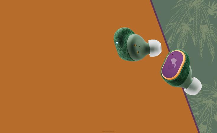 en begrenset belastning av høykvalitets knopper sliper ekte trådløse ørepropperSkullcandy 8B2NF8 tåke