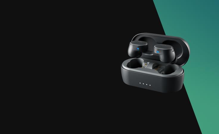 helt enkle støydempende sesh og ekte trådløse ørepropperSkullcandy 8B2NF6 svart