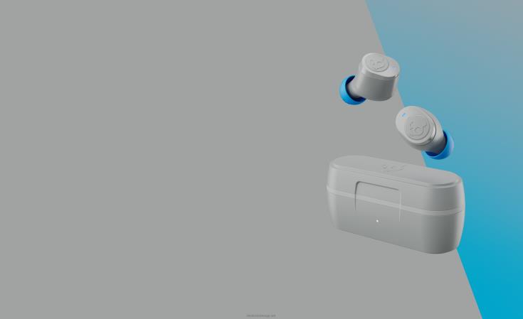 helt trådløse essensielle jib true 2 trådløse ørepropperSkullcandy 8B2NF26 lys grå/blå