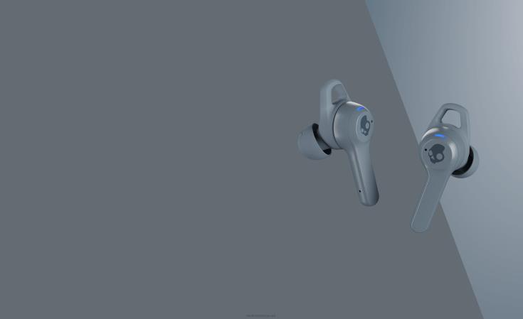 ingen ledninger ingen støy indy anc støyreduserende ekte trådløsSkullcandy 8B2NF4 kjølig grå