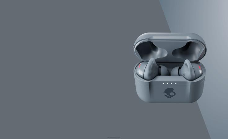 ingen ledninger ingen støy indy anc støyreduserende ekte trådløsSkullcandy 8B2NF4 kjølig grå