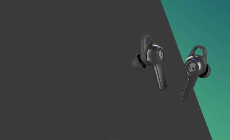 ingen ledninger ingen støy indy anc støyreduserende ekte trådløsSkullcandy 8B2NF5 ekte svart