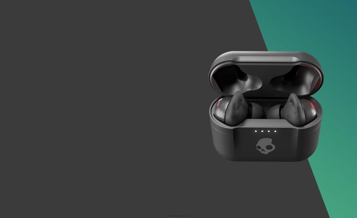 ingen ledninger ingen støy indy anc støyreduserende ekte trådløsSkullcandy 8B2NF5 ekte svart