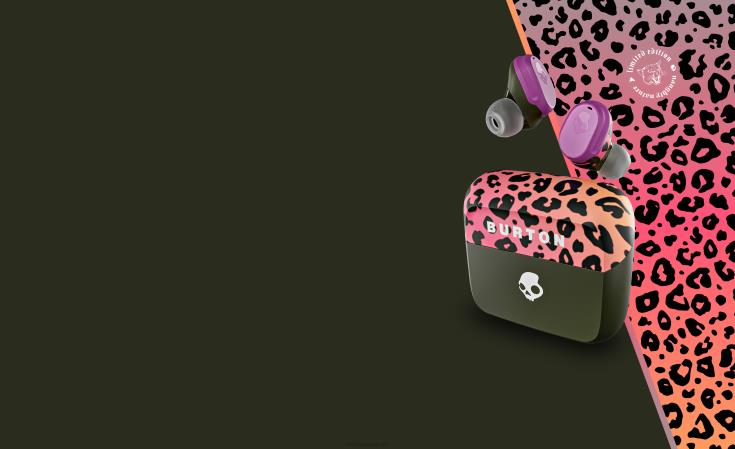 skullcandy x burton mod ekte trådløse ørepropperSkullcandy 8B2NF1 slem natur