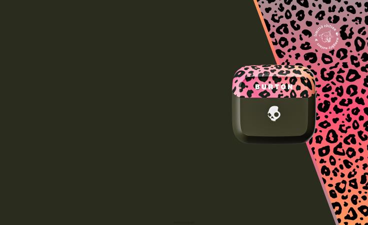 skullcandy x burton mod ekte trådløse ørepropperSkullcandy 8B2NF1 slem natur