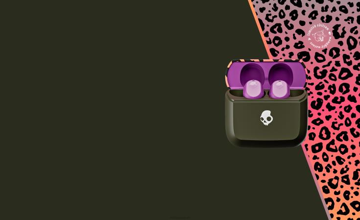 skullcandy x burton mod ekte trådløse ørepropperSkullcandy 8B2NF1 slem natur